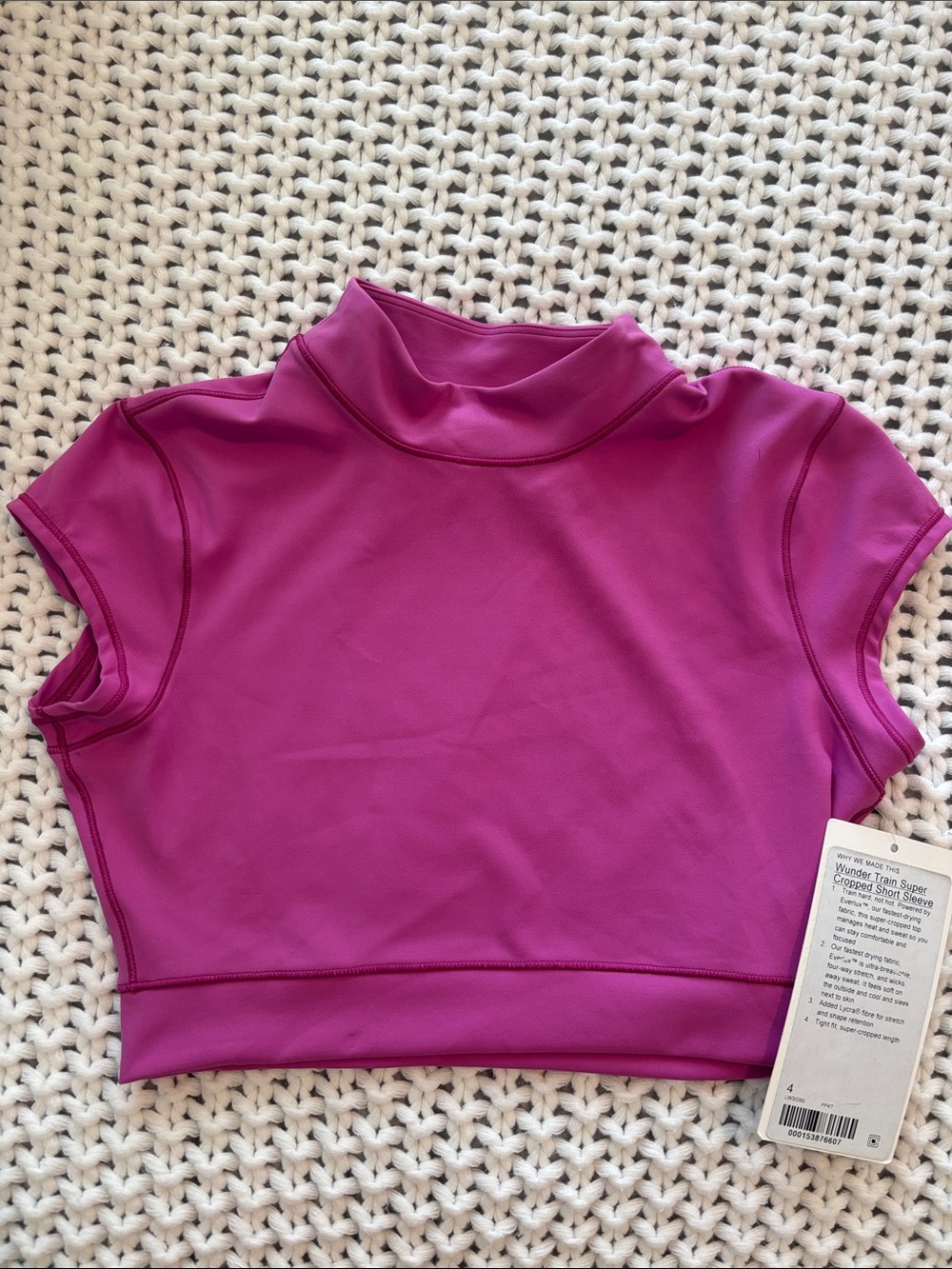 Lululemon crop short sleeve